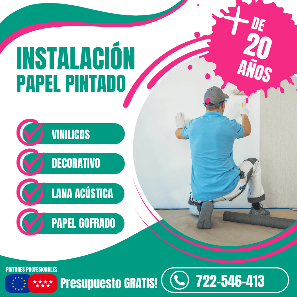 Instalación Papel Pintado Madrid