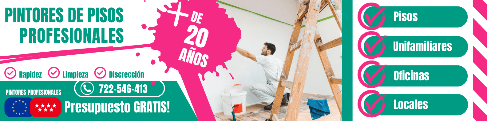 Pintor de pisos en Madrid