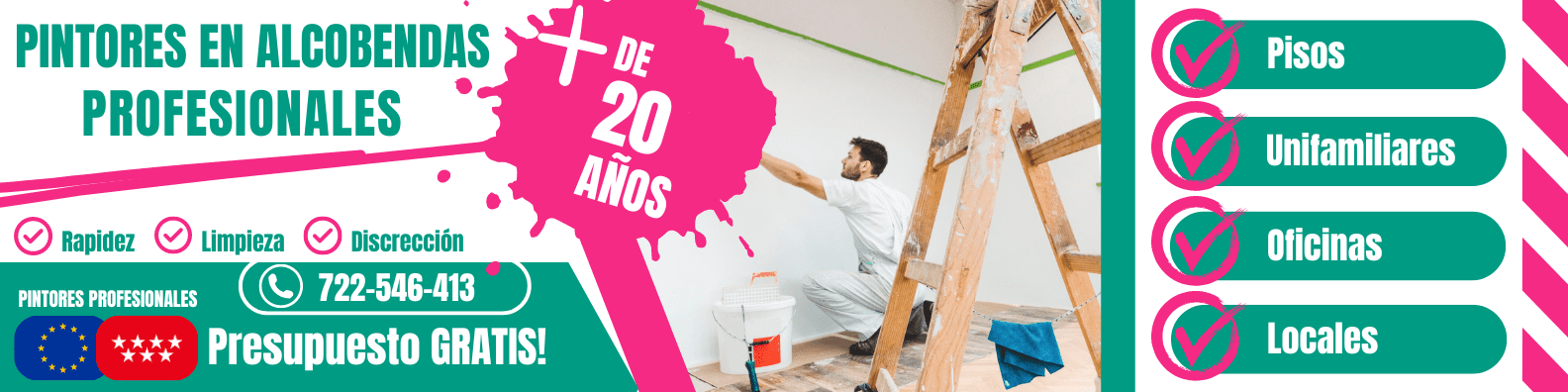 pintores profesionales en Alcobendas