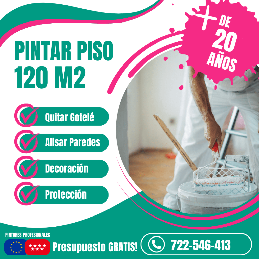 precio pintar casa 120 m2